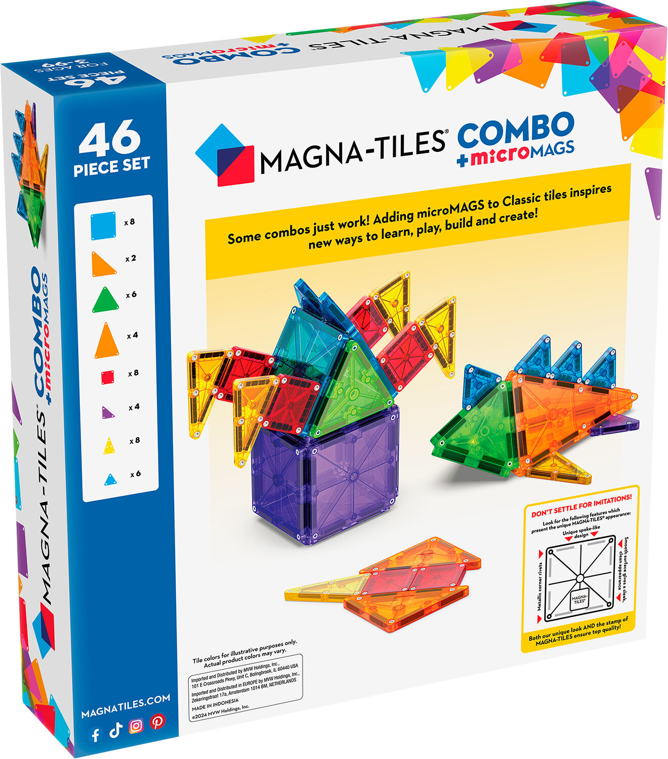 MAGNA-TILES microMAGS Com