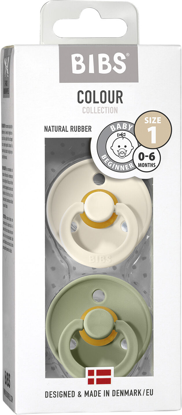 BIBS Colour 2 PACK Sage/Hunter Green