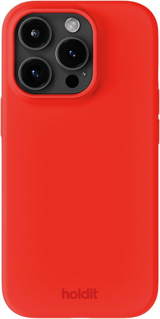 Silicone Case iPhone 16 Pro Scarlet Red