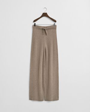 WOOL KNITTED PANTS