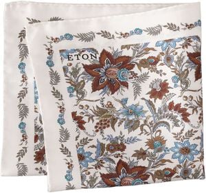 Floral Silk Pocket Square