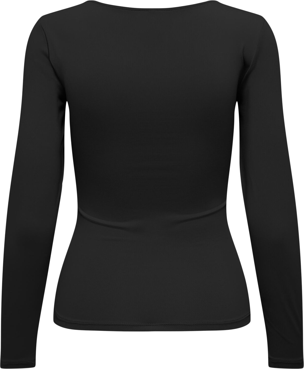 ONLEA L/S 2-WAY DEEP NECK TOP JRS