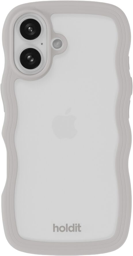 Wavy Case iPhone 16 Wool Gray