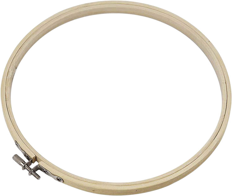 Broderiramme, diam. 20 cm.