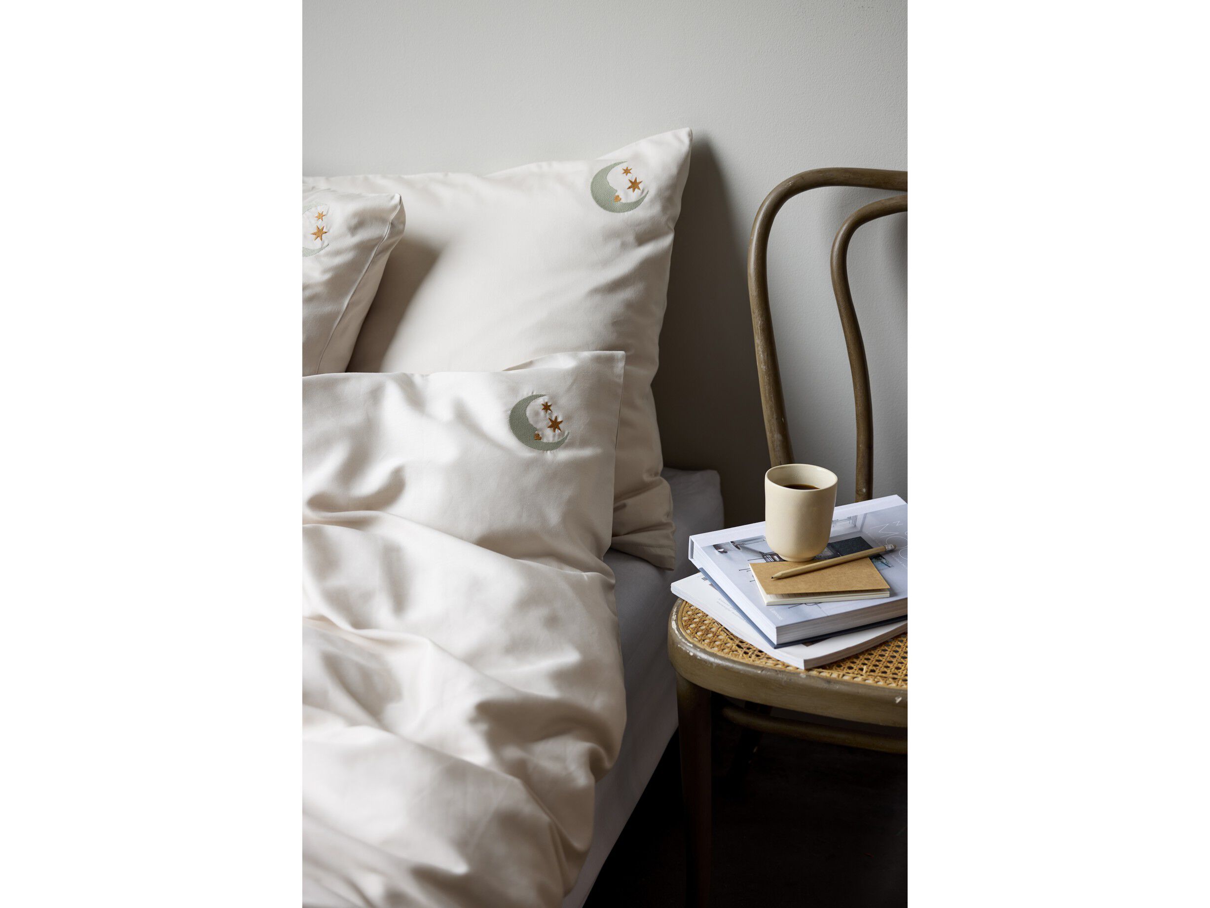 P&aring;slakanset 140x220 Bonne Nuit Sky Blue