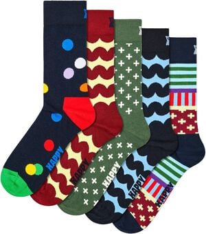 5-Pack Graphic Socks