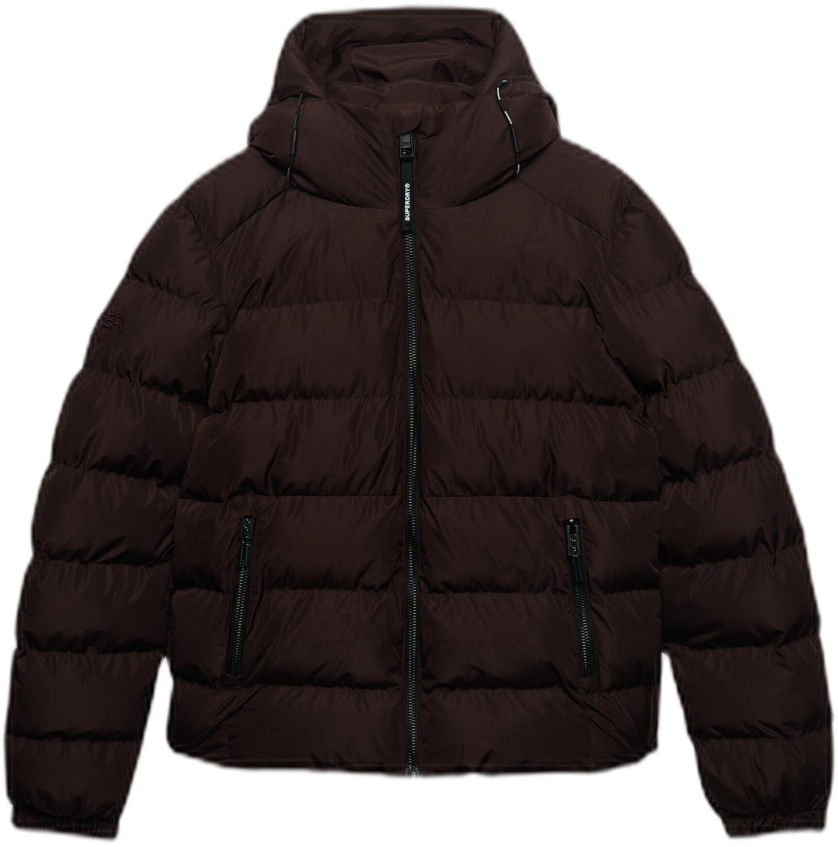 HOODED SPORTS PUFFER JACKET