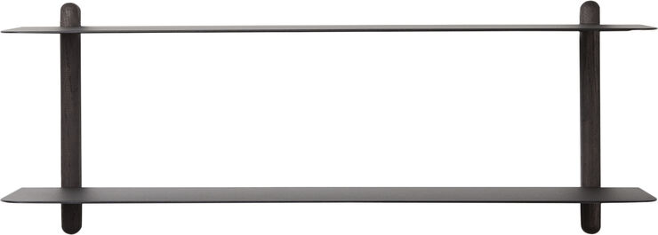 Nivo hylde F sort ask/ sort