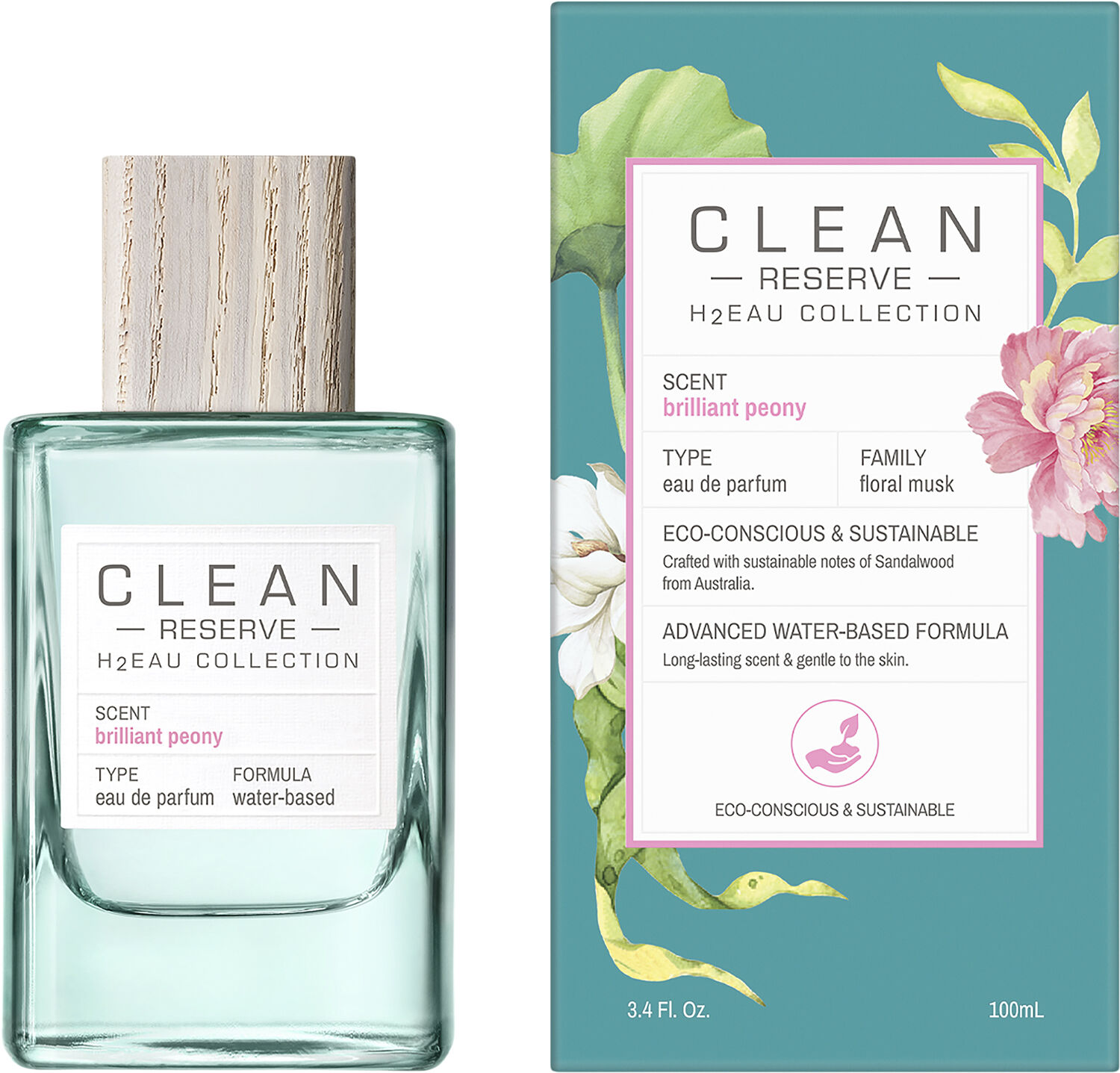 Clean Reserve H2EAU Brilliant Peony EdP