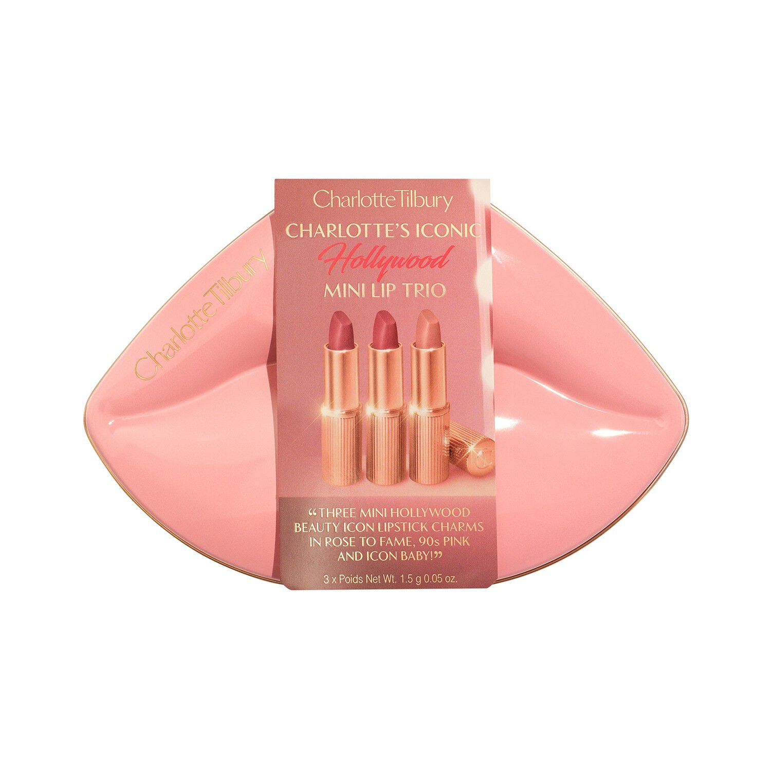 Hollywood Iconic Mini Lip Trio - Sminkset