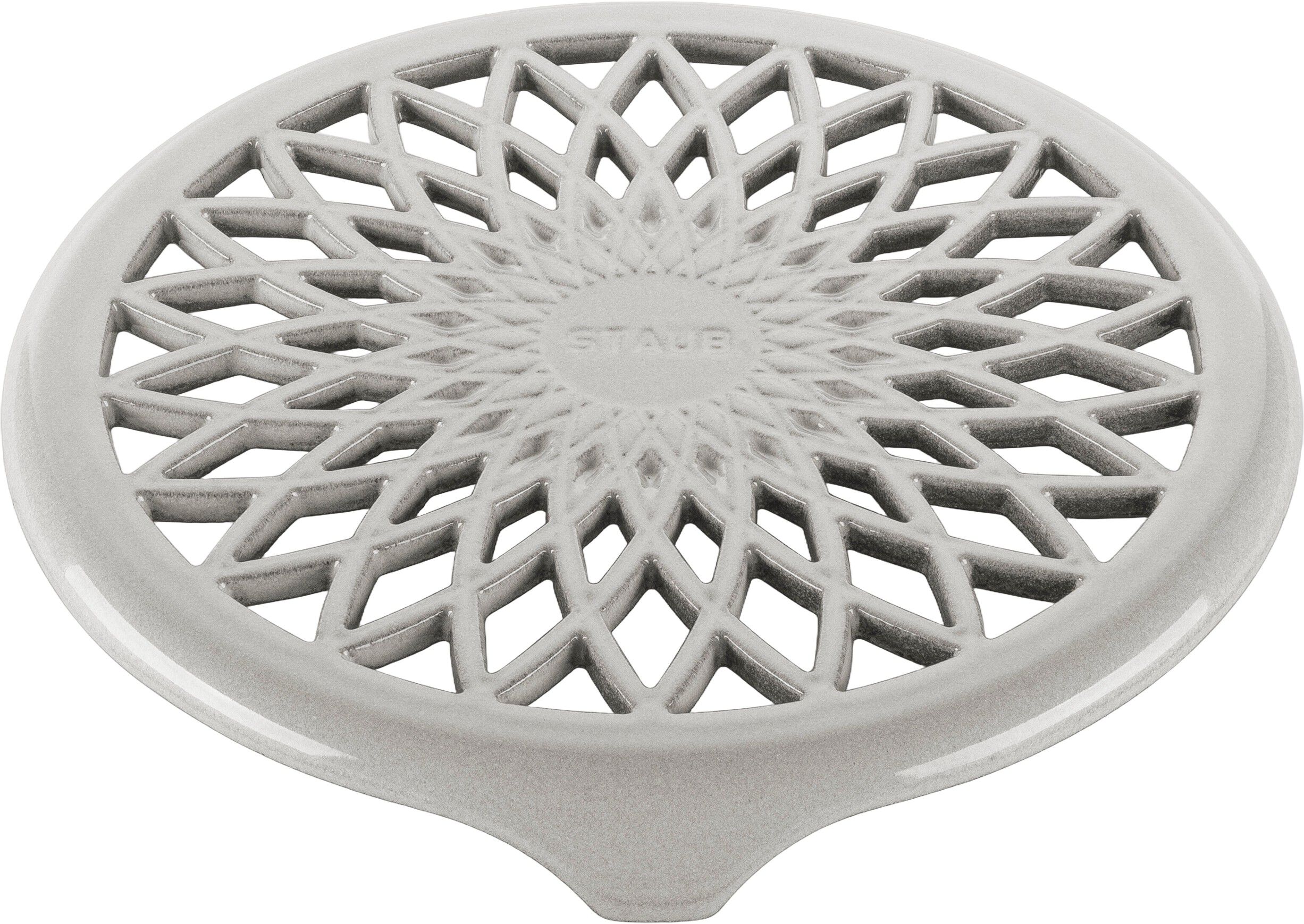 Servering Grytunderl&auml;gg 23 cm, Rund, Gjutj&auml;rn