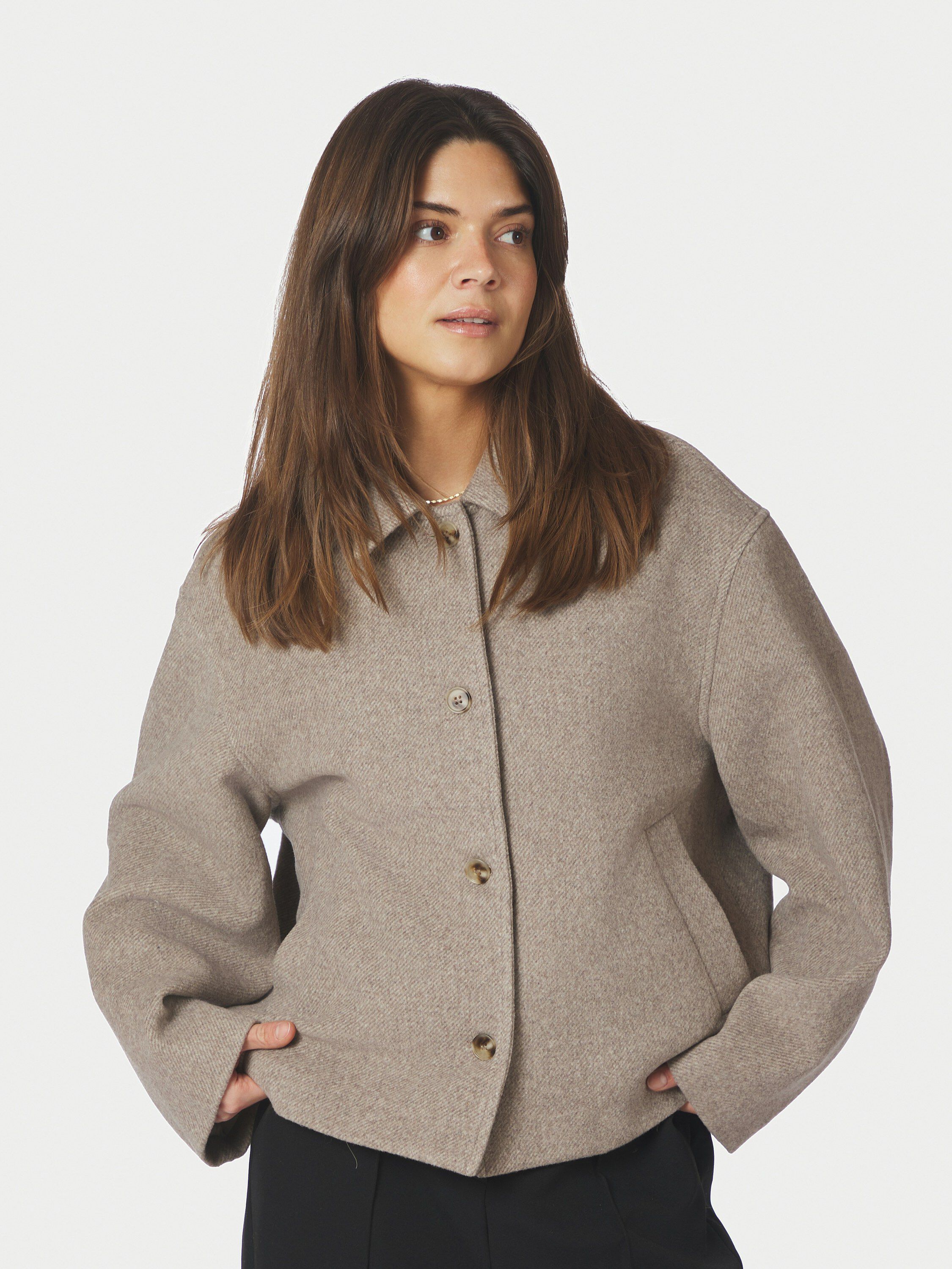 Hamra Herringbone Twill Jacket