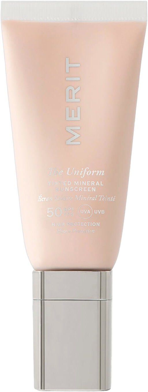 The Uniform - Flytande tonat mineraliskt solskydd SPF 50