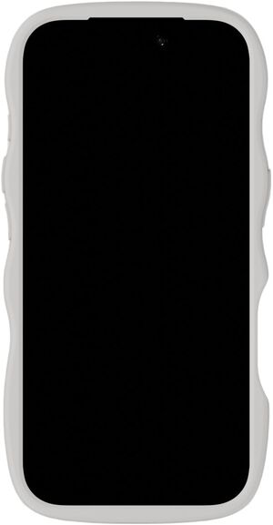 Wavy Case iPhone 17 Pro Wool Gray/Transparent