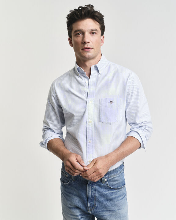 REG CLASSIC OXFORD STRIPE SHIRT