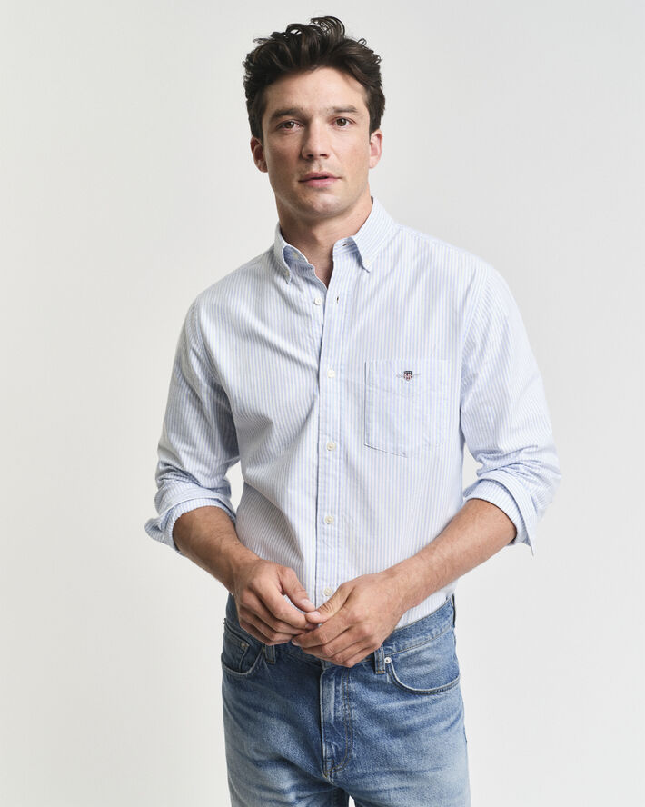 REG CLASSIC OXFORD STRIPE SHIRT