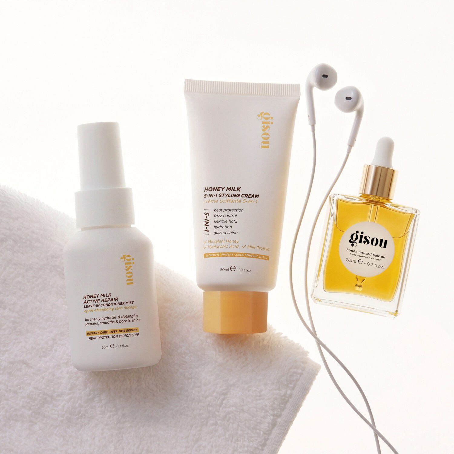 Honey Milk Active Repair - V&aring;rdande leave-inspray i reseformat