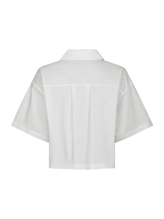 Jasie Poplin Stone Shirt