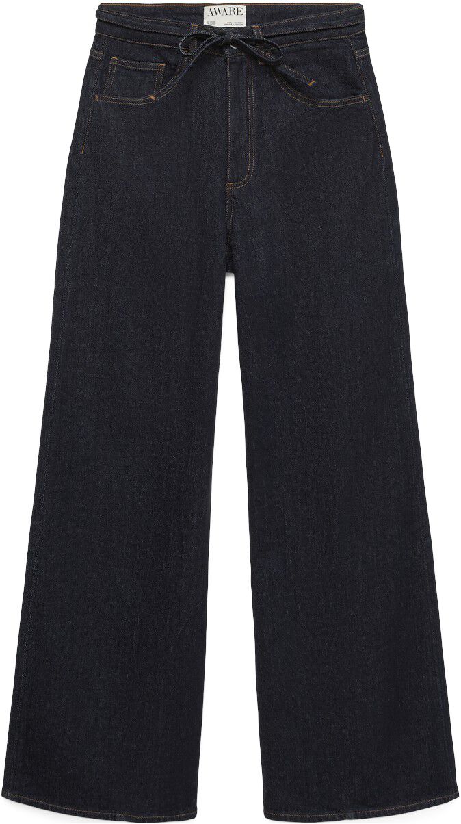 Awmaddie Hr Belt Wide Jeans Ra392