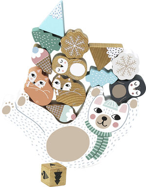 Vilac - Balancespil - Isbjørn af Michelle Carlslund