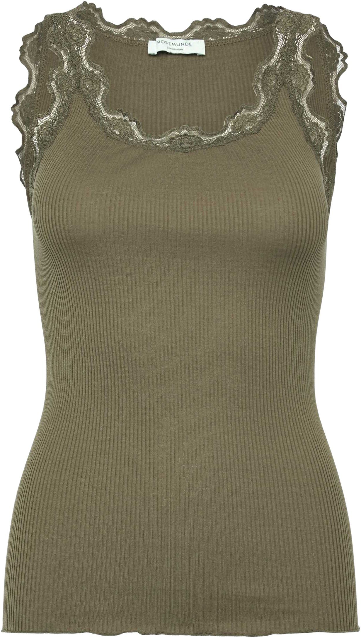 RWBabette Silk SL U-neck Lace Top
