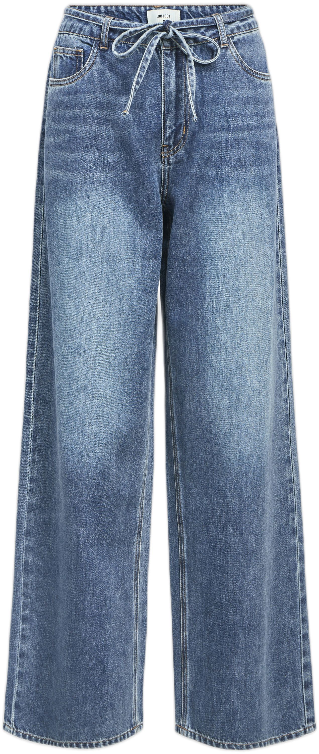 OBJROSIE MW WIDE JEANS NOOS