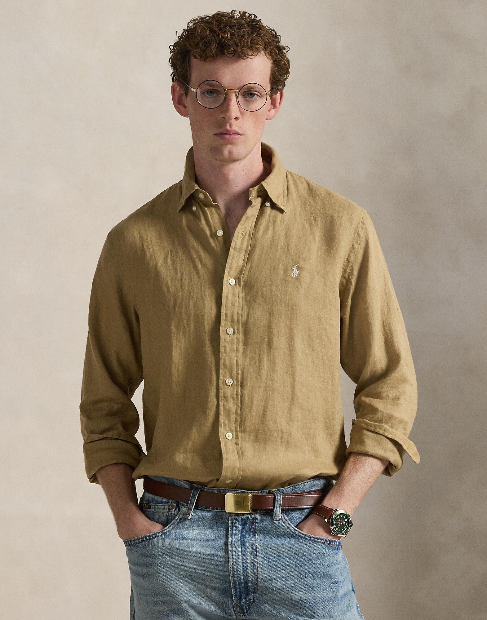 Custom Fit Linen Shirt