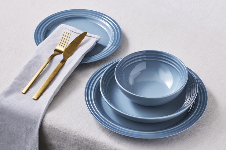 Pastatallerken 22cm Chambray