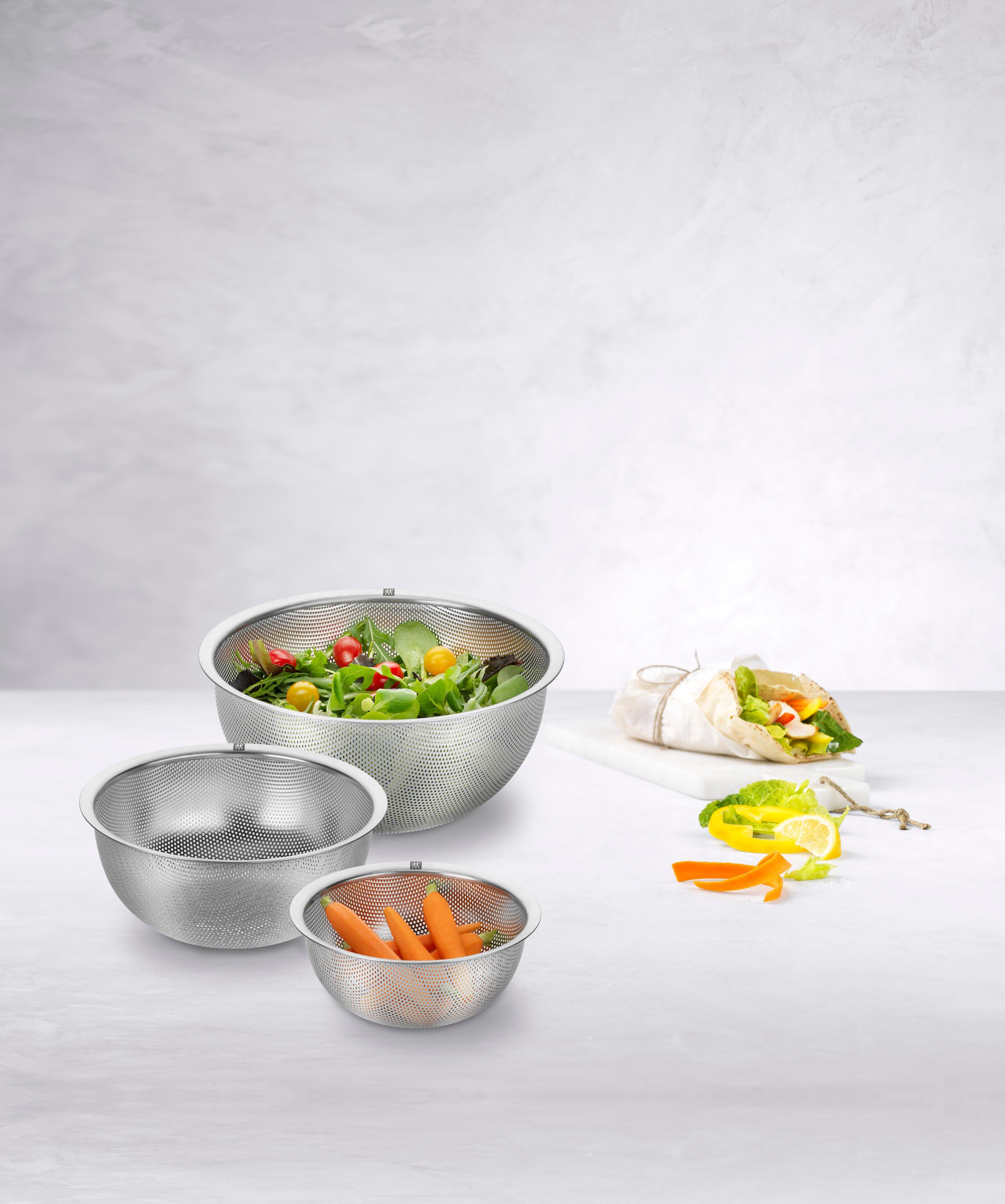 K&ouml;ksredskap set, 3-st, 18/10 Rostfritt st&aring;l