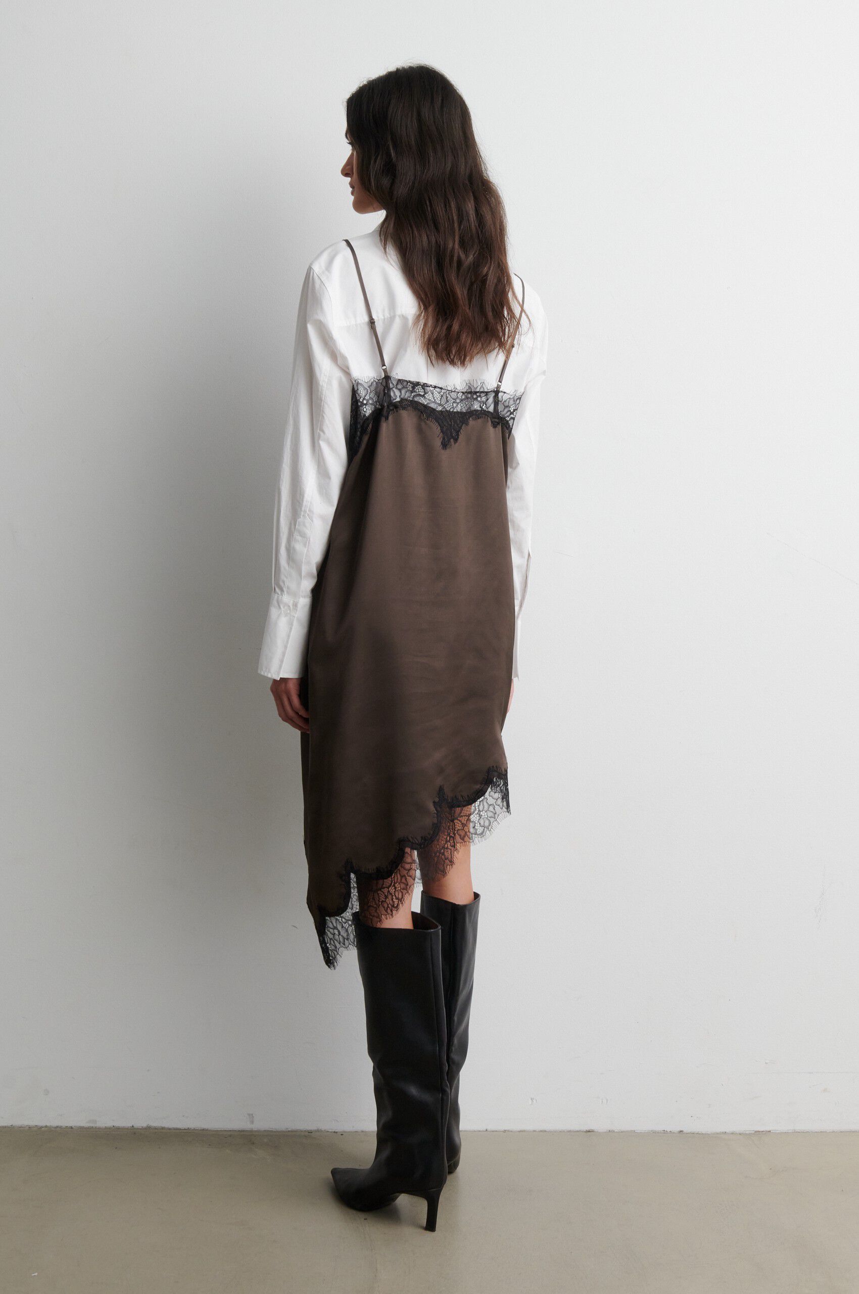 Lacia Contrast Mini Dress