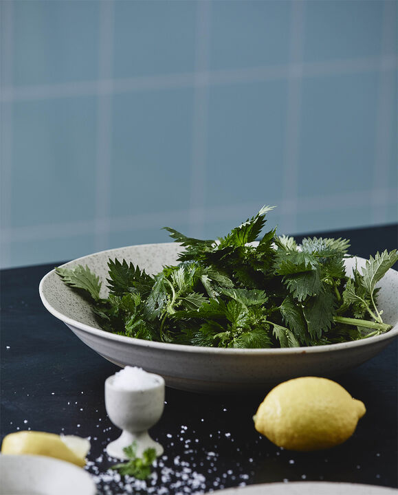 GRAINY salad plate, sand