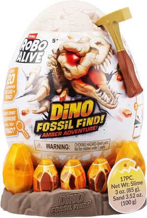 Robo Alive amber fossil