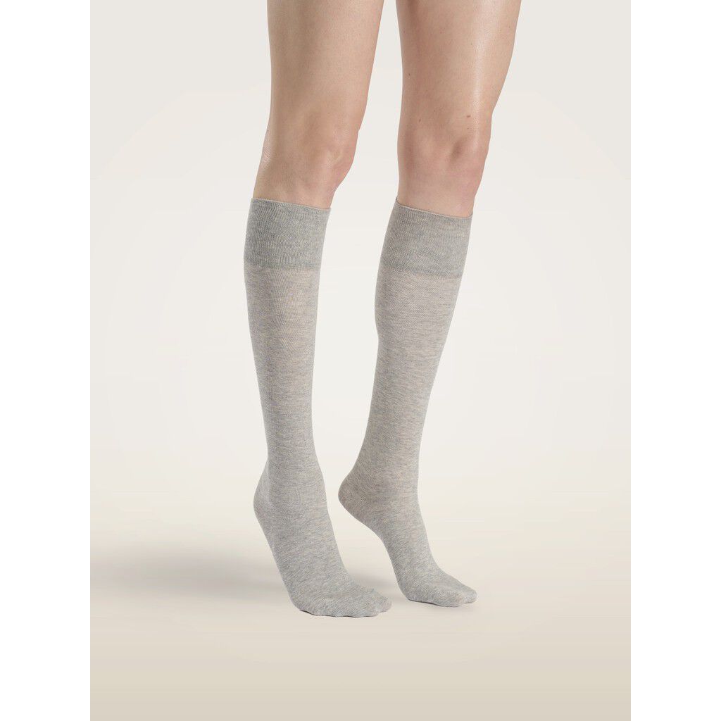 Stretch Cotton Knee Highs