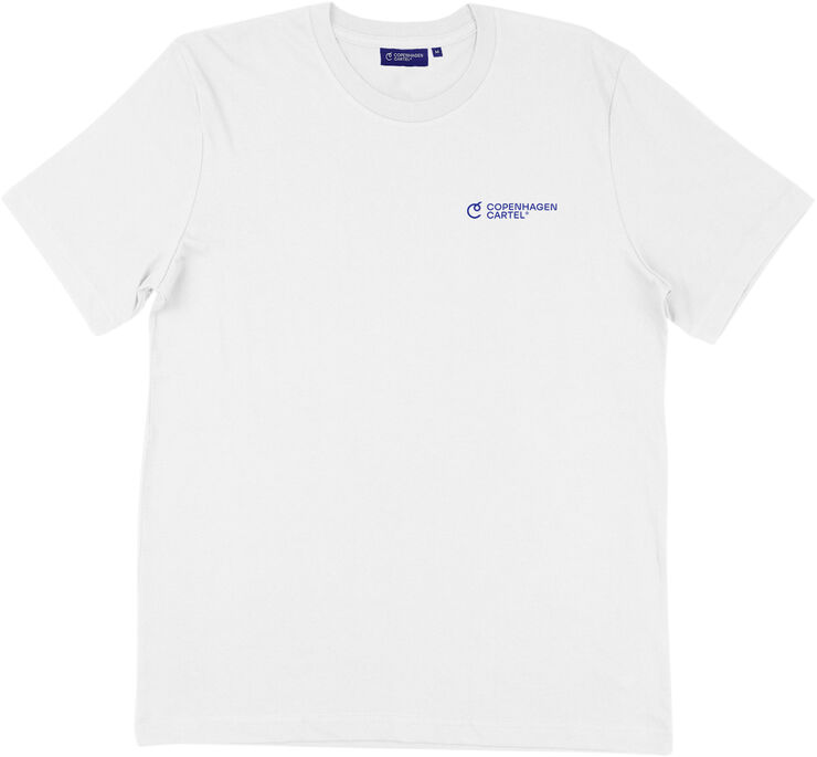 Ekologisk bomull unisex logo t-shirt