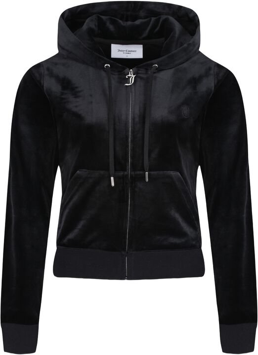 Robertson Classic Velour Zip Trough Hoodie