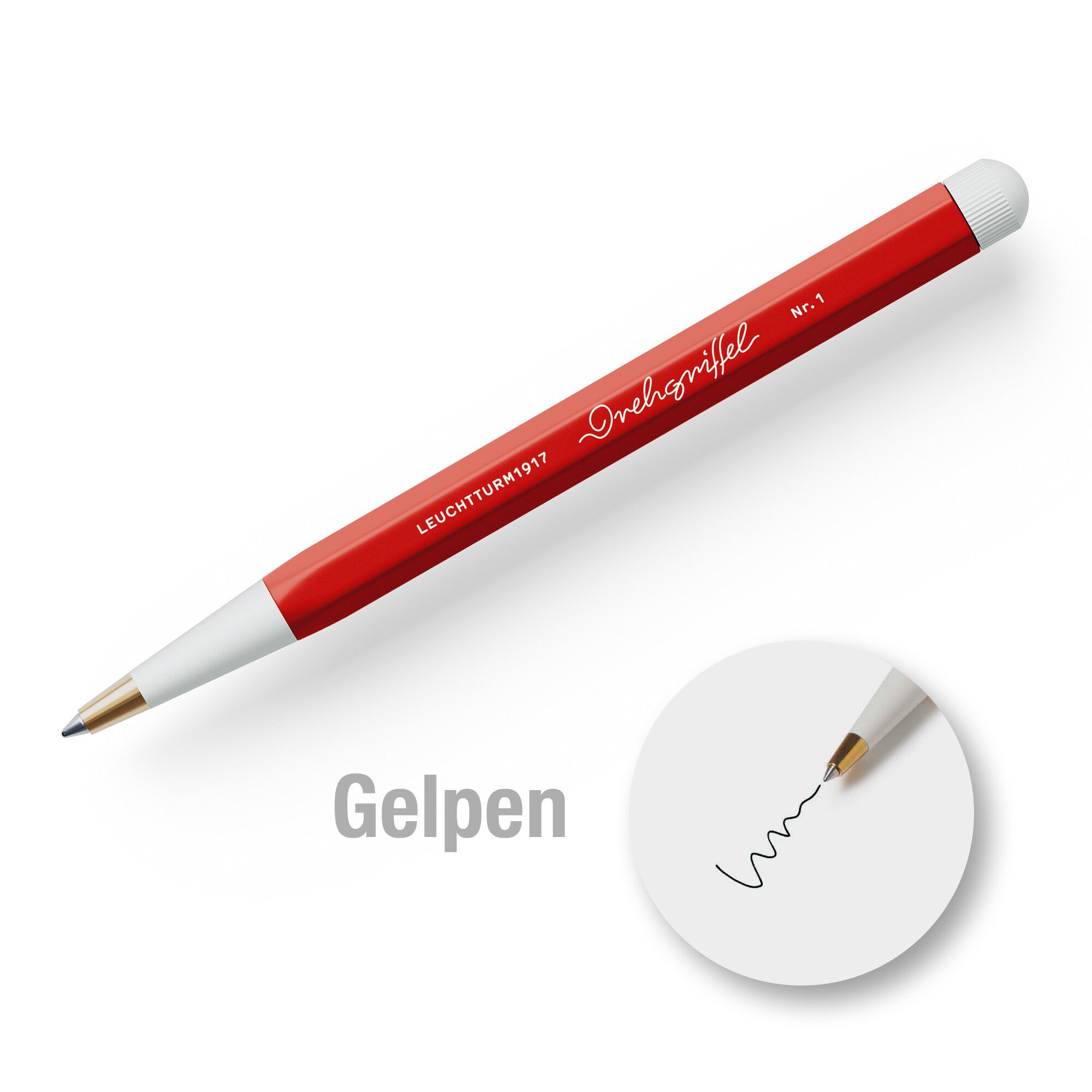 LT1917 Drehgriffel Nr 1 gelpen Cherry 374009