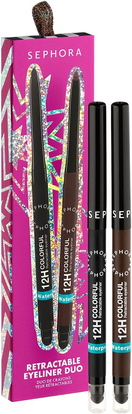 Retractable Eyeliner Duo - Eyeliner Set