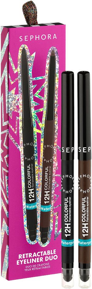 Retractable Eyeliner Duo - Eyeliner Set
