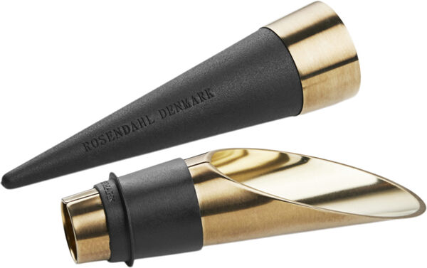 GC Barware Skænkeprop og Vinprop sort/patineret stål 2 stk.