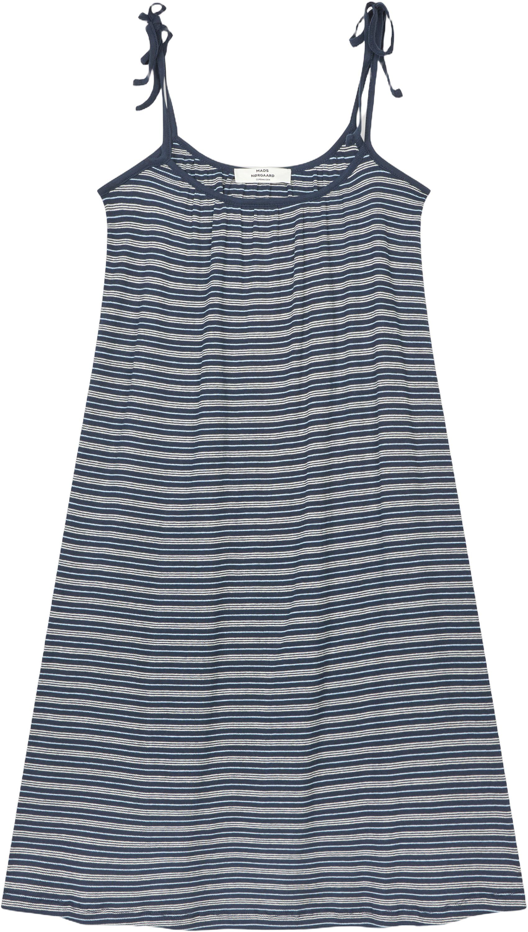 2x2 Cotton Stripe Stine Dress