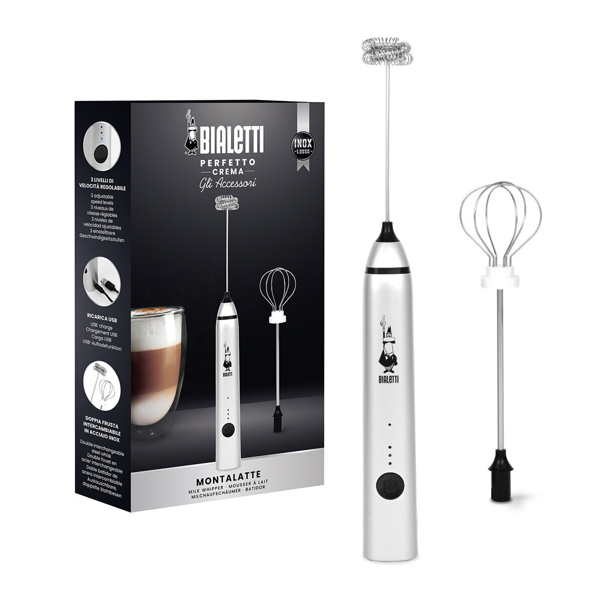 Multi-M&aelig;lkeskummer PRO USB Bialetti