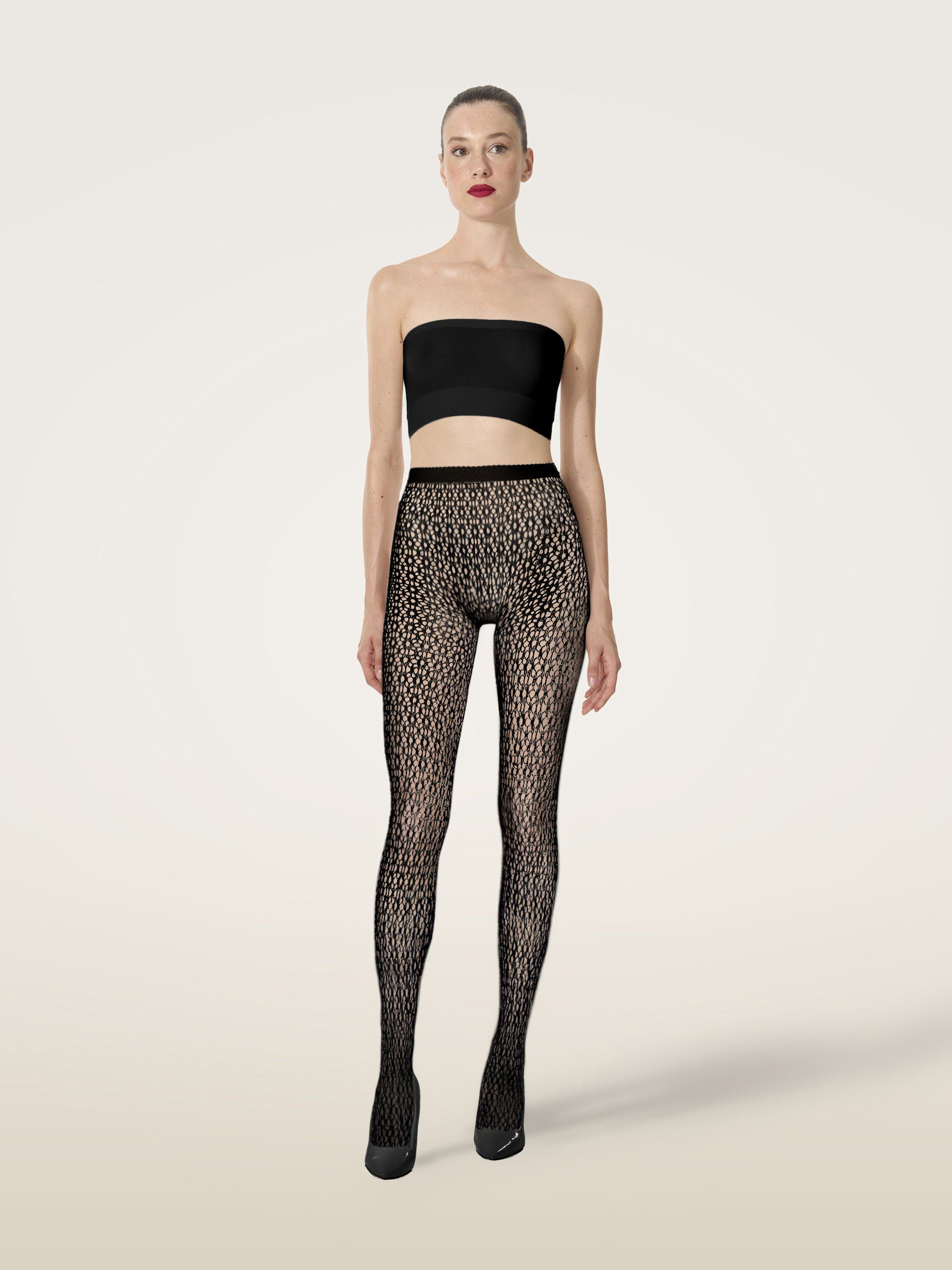 Daisy Net Tights