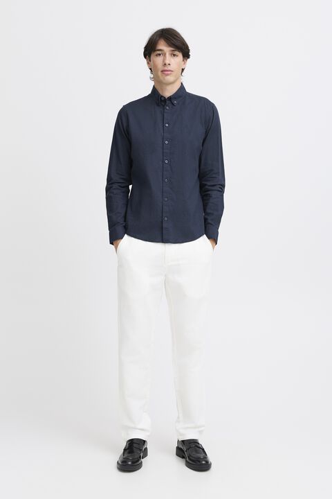 CFANTON 0053 BD LS linen mix shirt