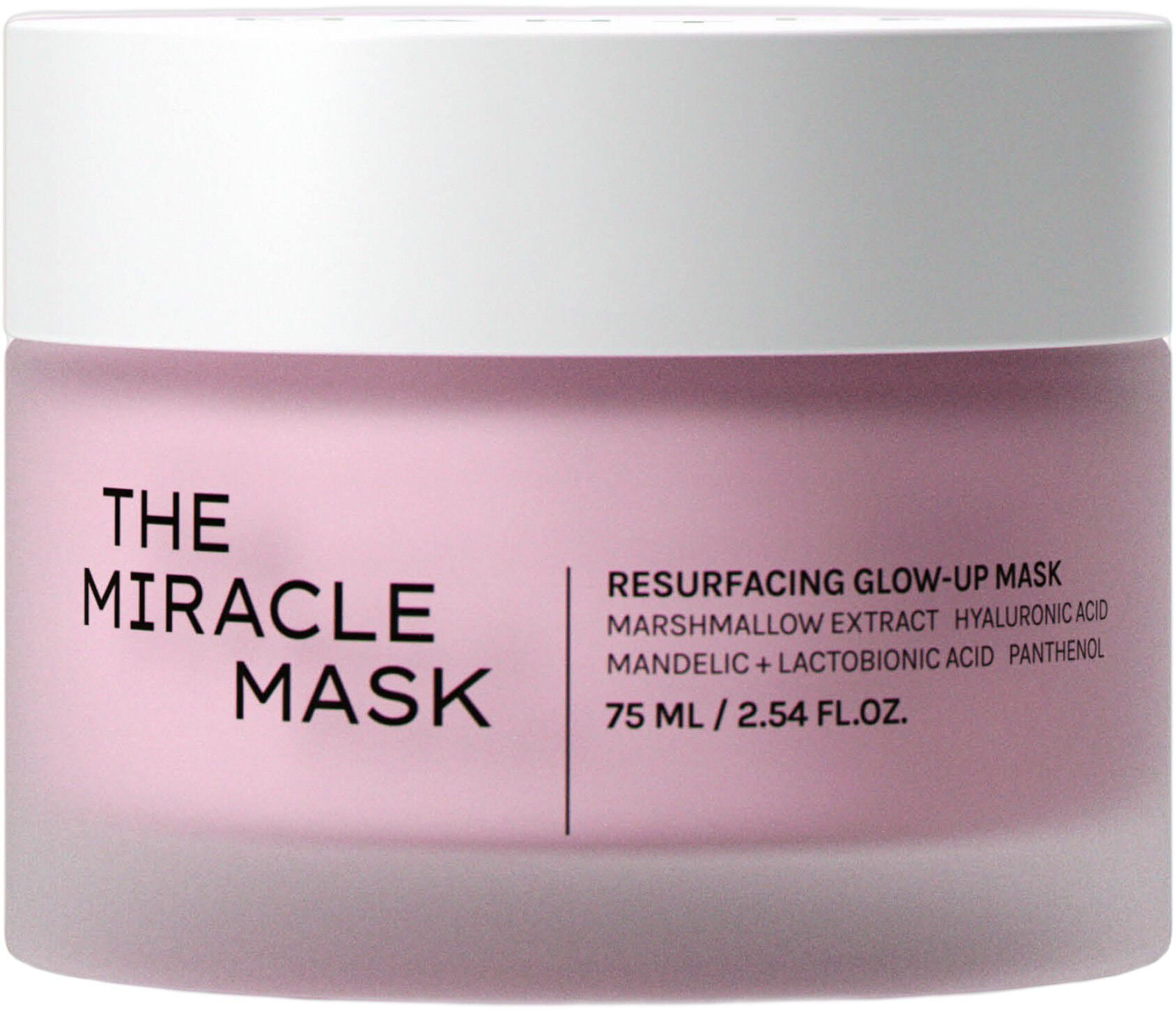 The Miracle Mask Resurfacing glow-up mask