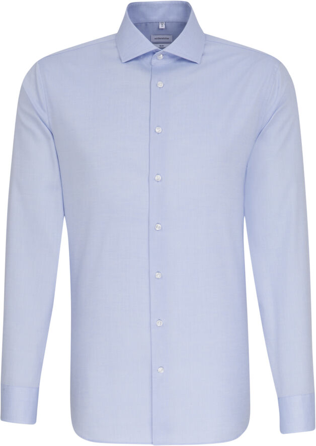 Oxford shirt Slim Long sleeve Kent-Collar Uni