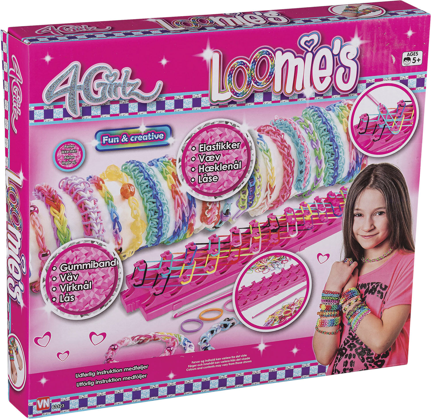 4-GIRLZ LOOMBANDS ARMB&Aring;ND