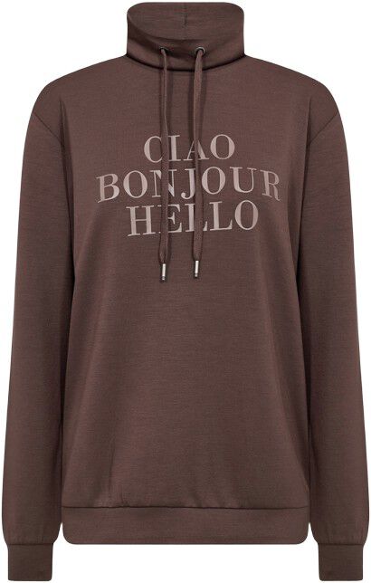 SC-BANU 278 Sweatshirt M&oslash;rk brun