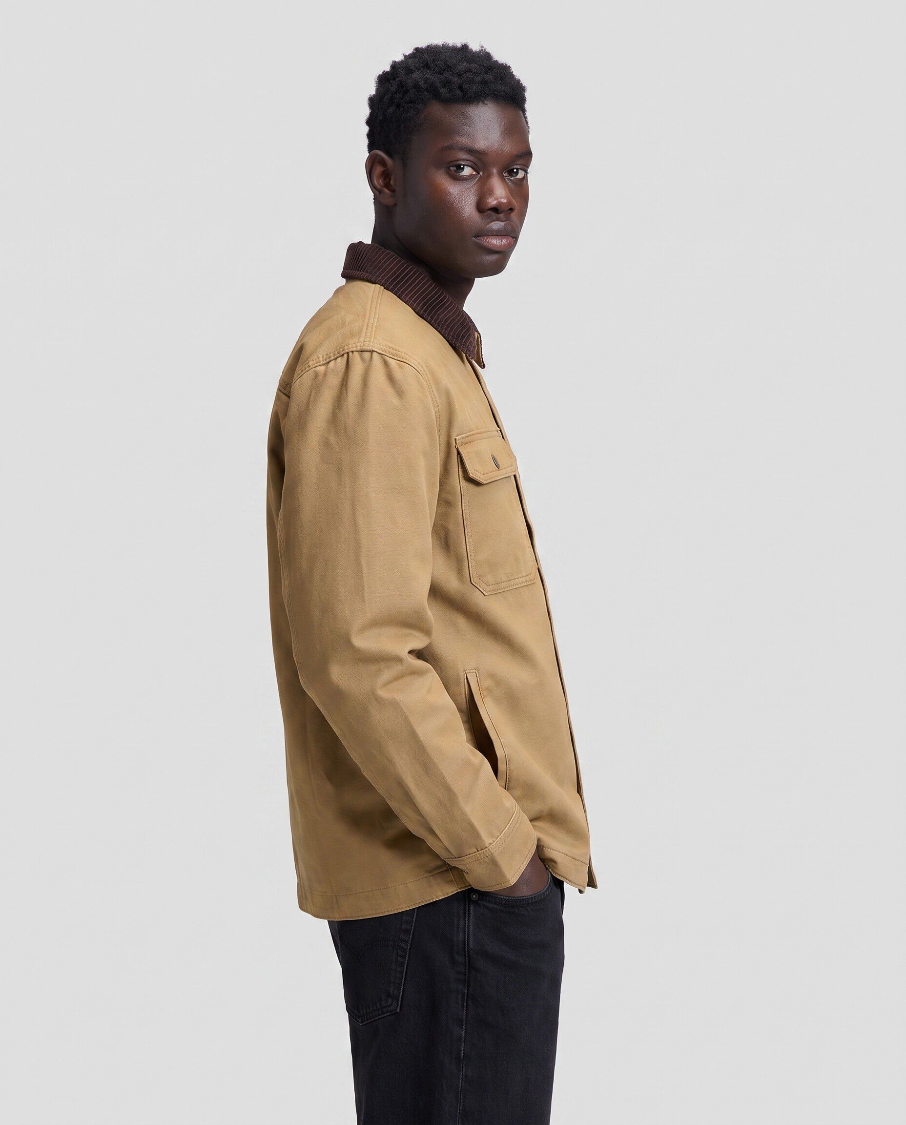 WORKWEAR_OVERSHIRT DARK_KHAKI