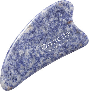 Crystal Contour Gua Sha - Blue
