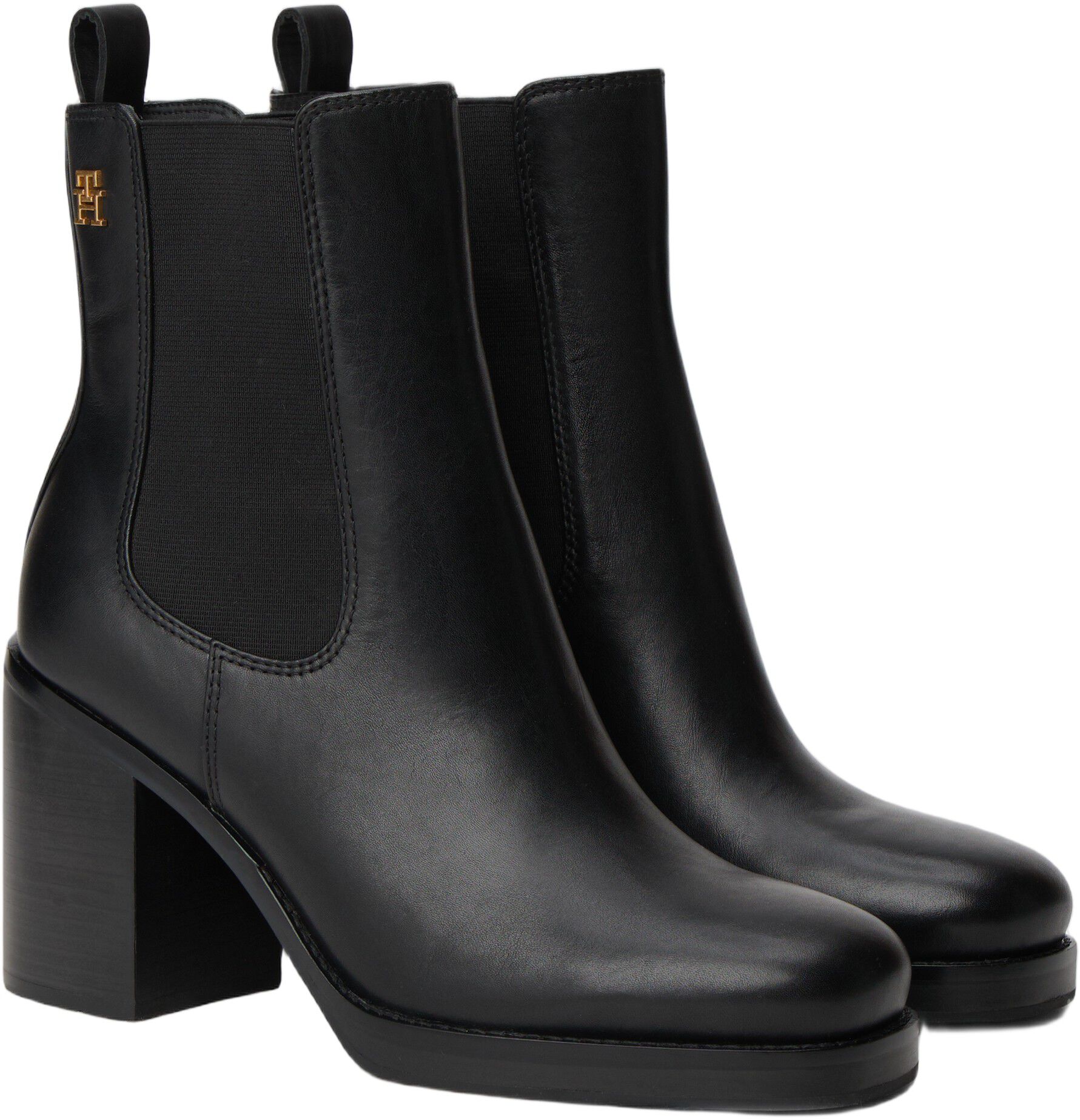 SQUARE TOE CHELSEA HIGH BLOCK HL